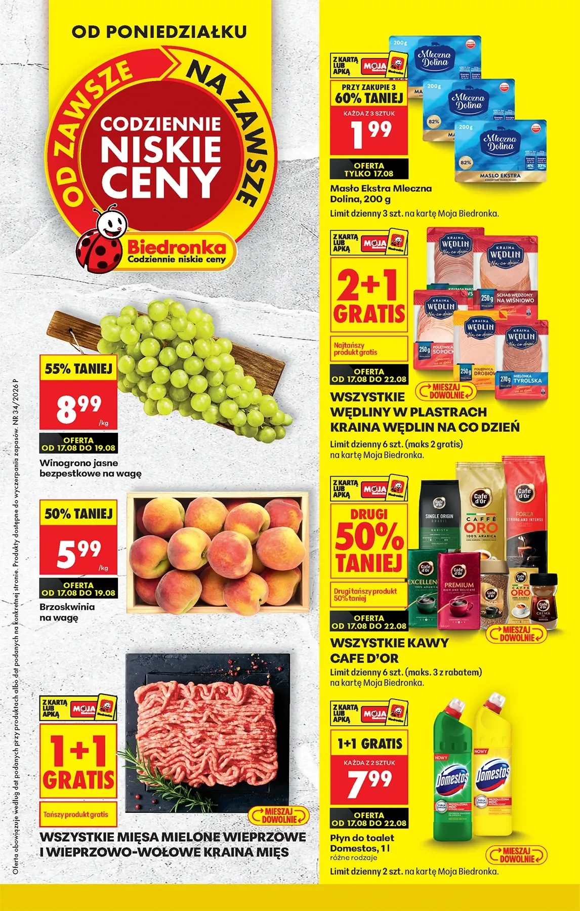 Gazetka promocyjna Biedronka str. 1