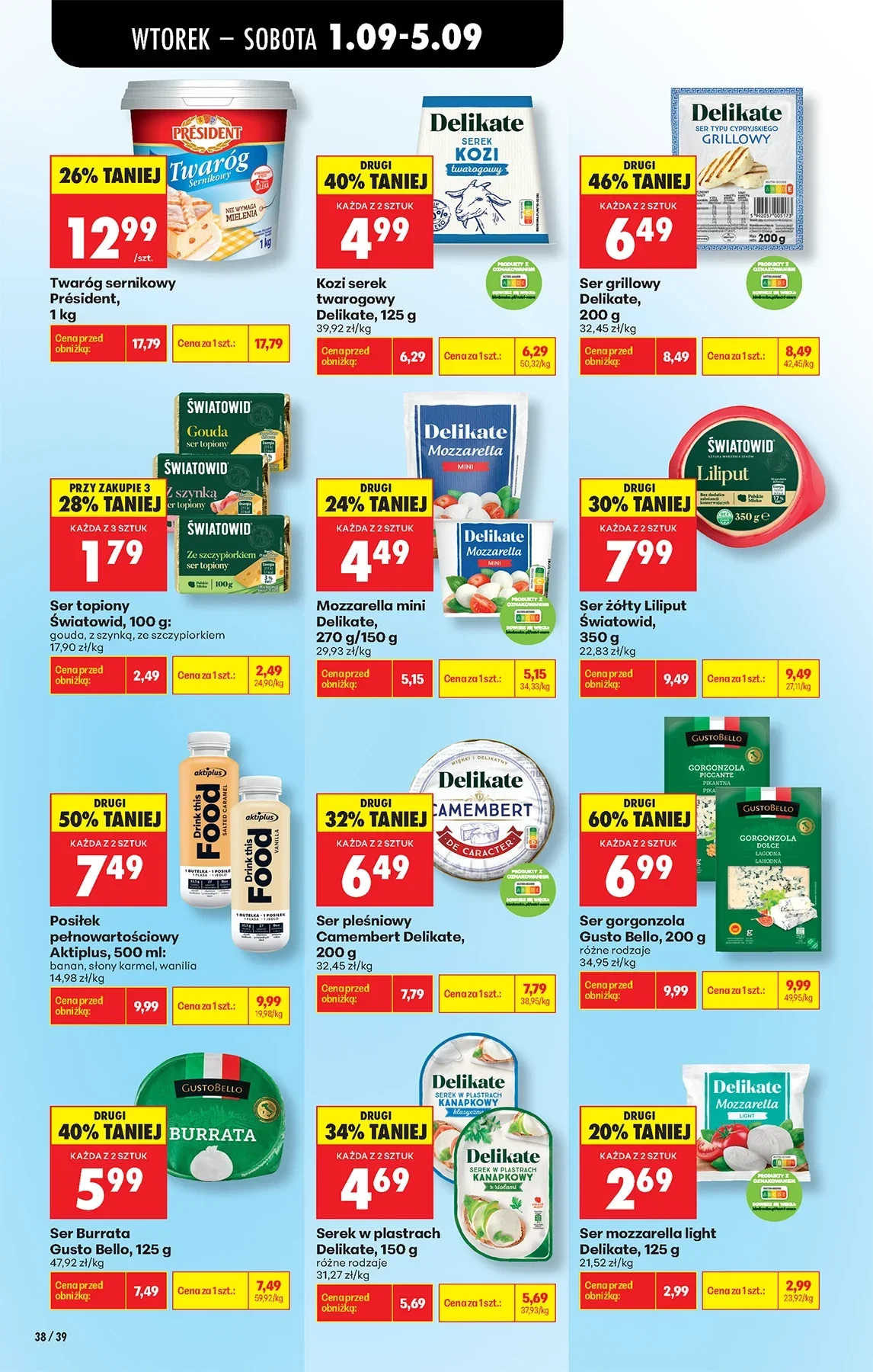 Gazetka promocyjna Biedronka str. 38