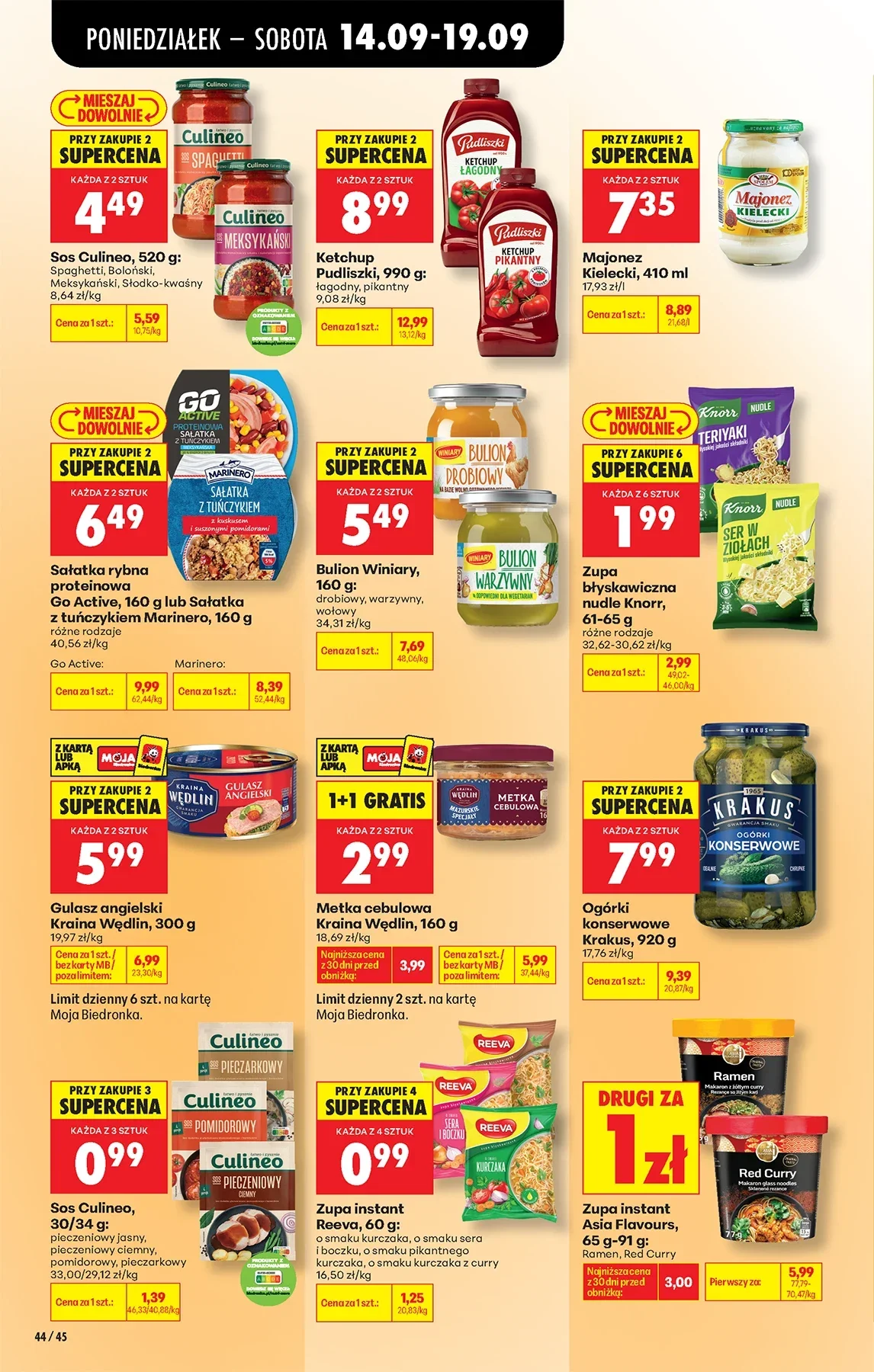 Gazetka promocyjna Biedronka str. 44