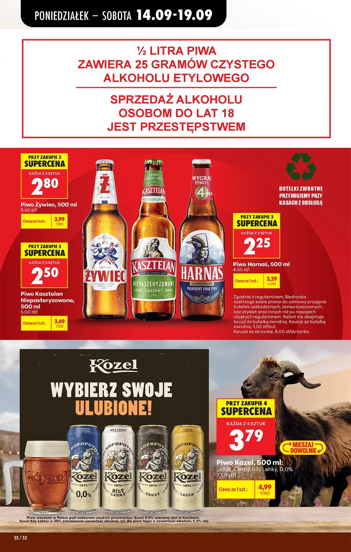 Gazetka promocyjna Biedronka str. 52