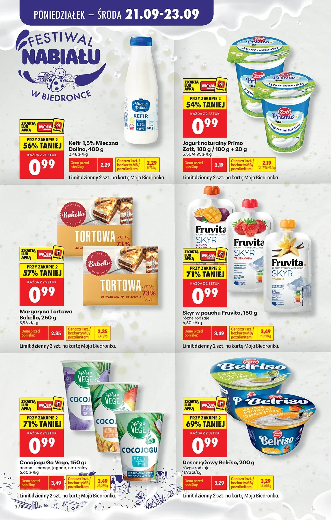 Gazetka promocyjna Biedronka str. 2