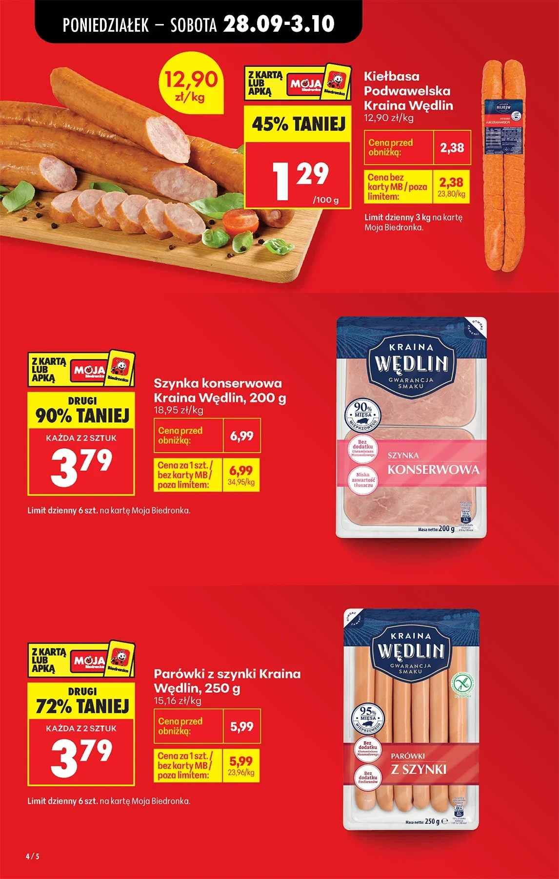 Gazetka promocyjna Biedronka str. 4