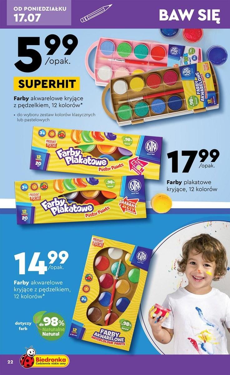 Gazetka promocyjna Biedronka str. 22