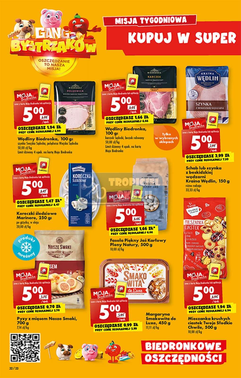 Gazetka promocyjna Biedronka str. 32