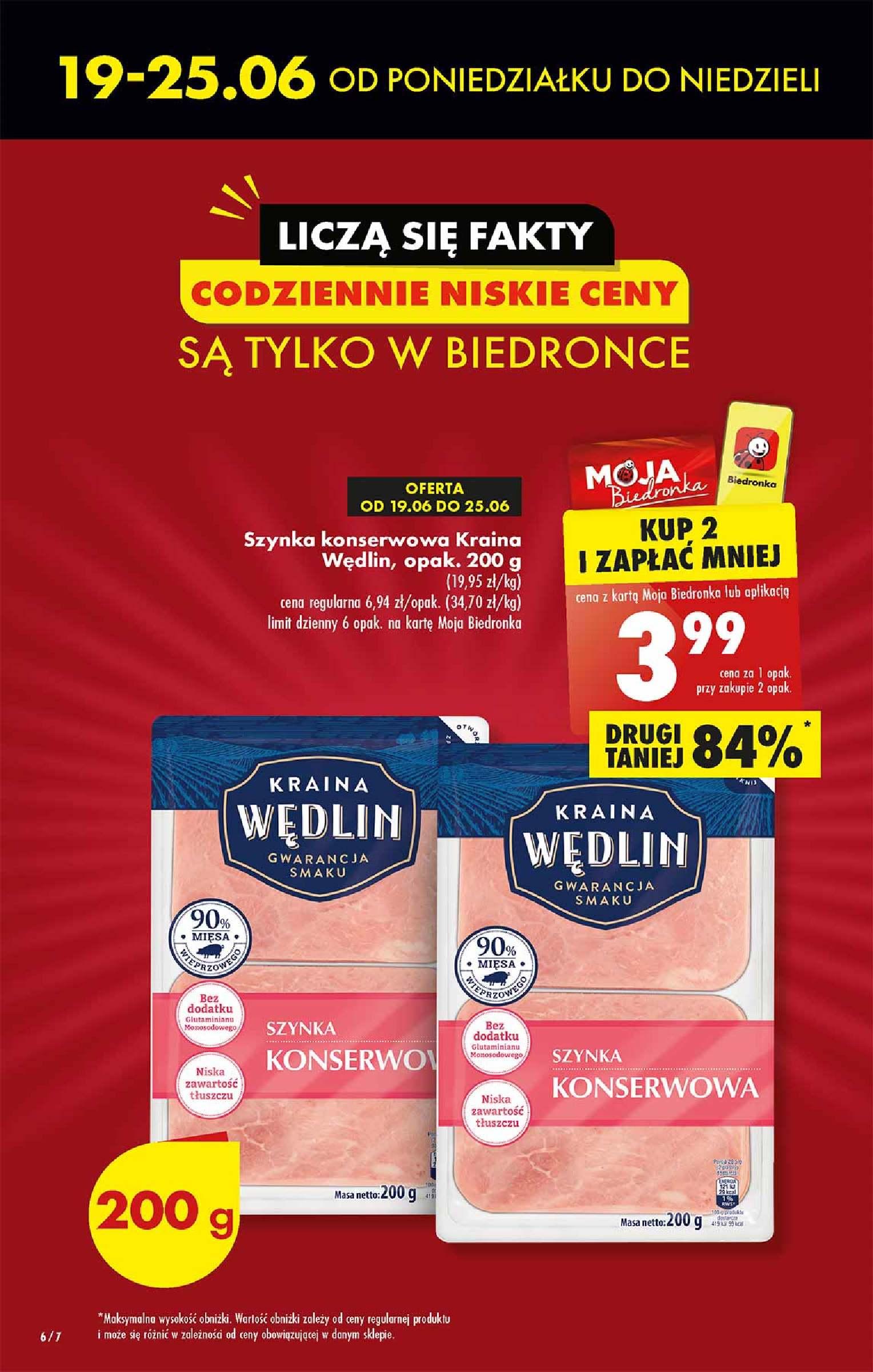 Gazetka promocyjna Biedronka str. 6