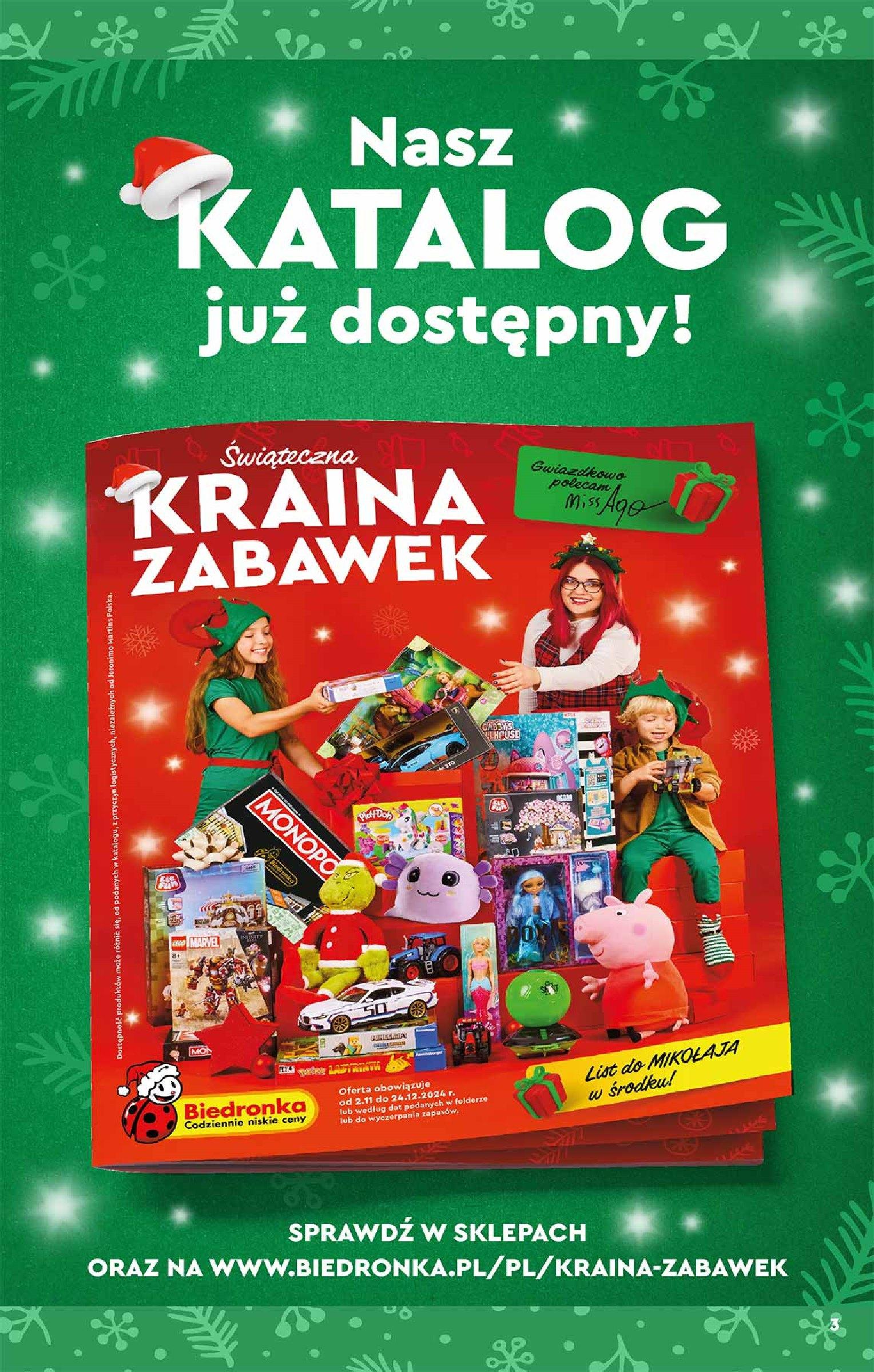 Gazetka promocyjna Biedronka str. 3