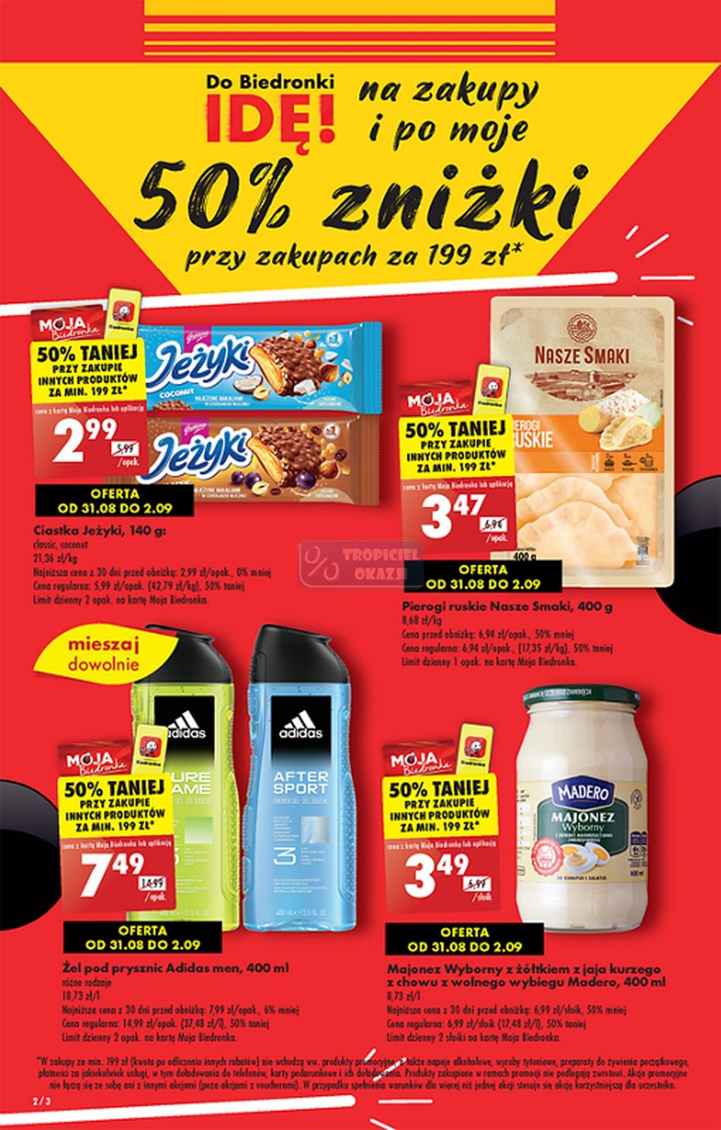 Gazetka promocyjna Biedronka str. 2