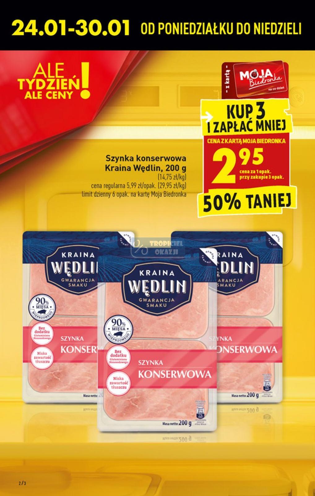 Gazetka promocyjna Biedronka str. 2