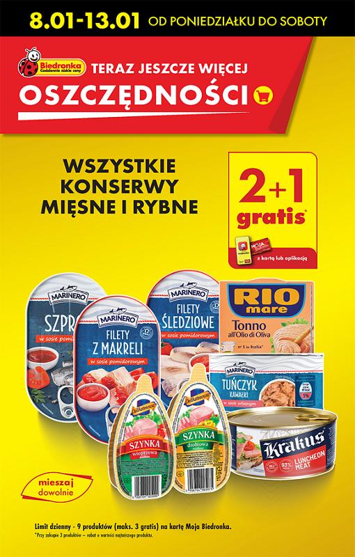Gazetka promocyjna Biedronka str. 3