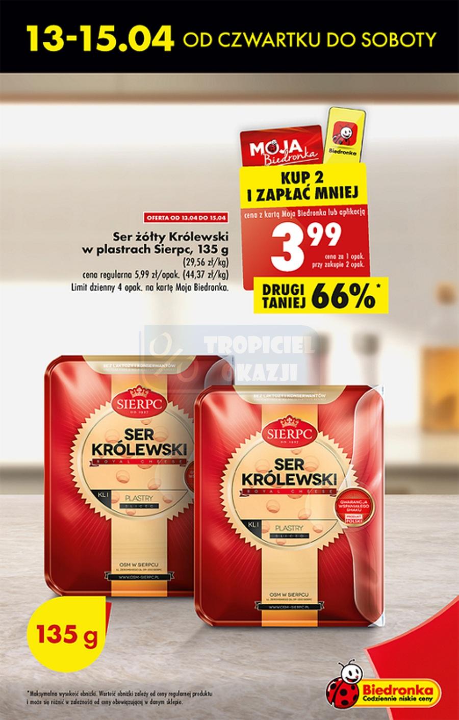 Gazetka promocyjna Biedronka str. 3