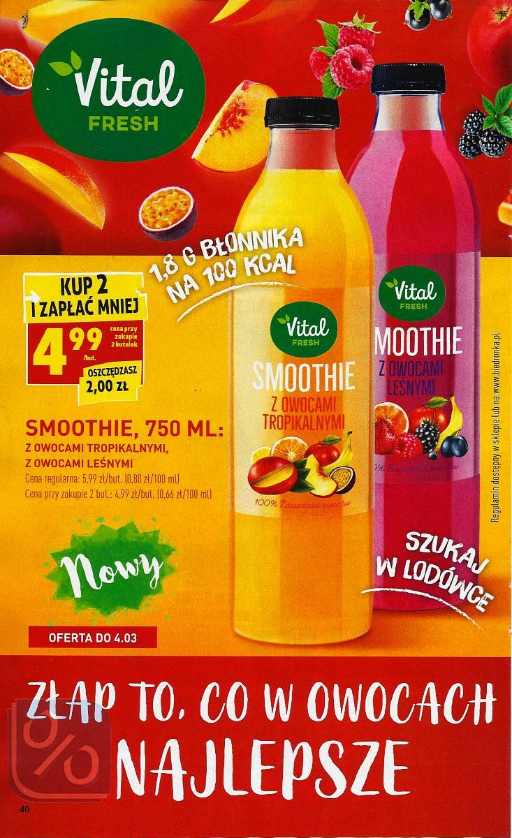 Gazetka promocyjna Biedronka str. 40