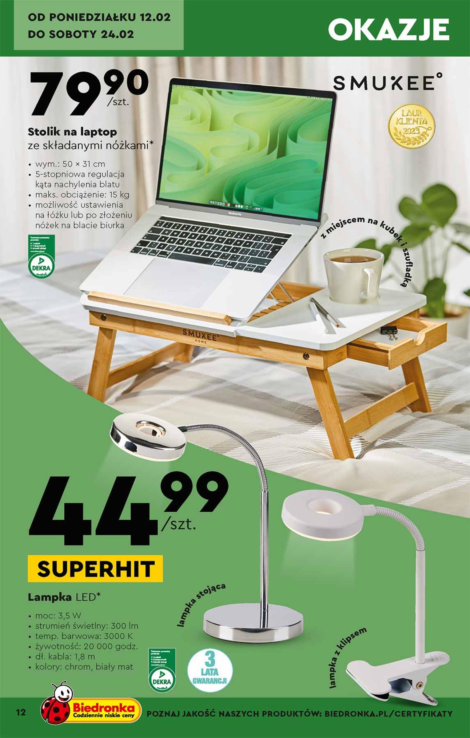 Gazetka promocyjna Biedronka str. 12