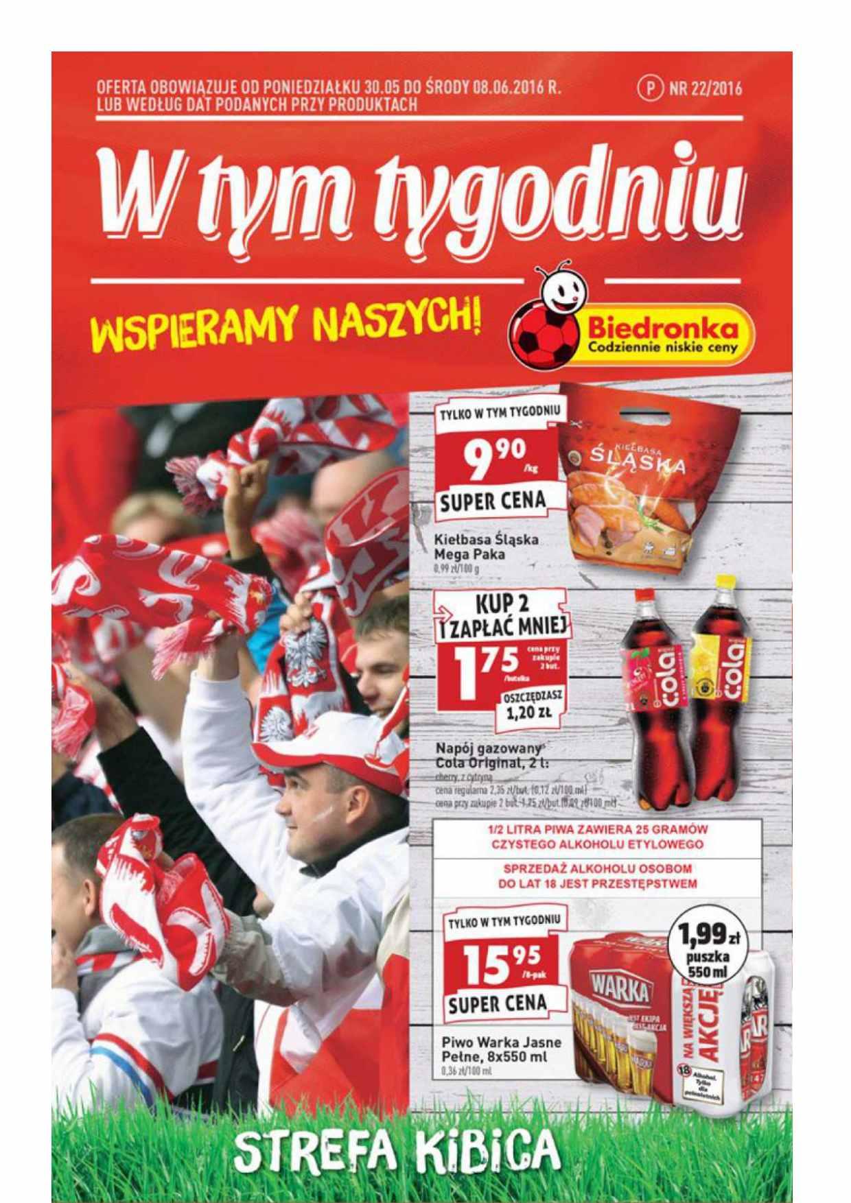 Gazetka promocyjna Biedronka str. 1