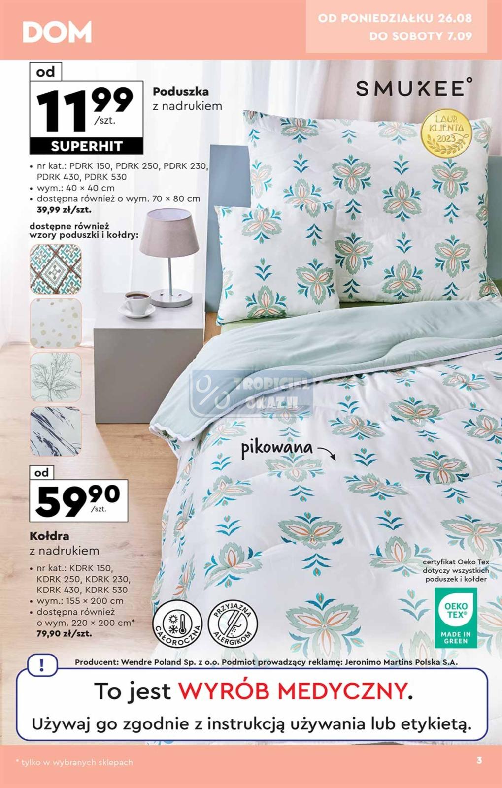 Gazetka promocyjna Biedronka str. 3