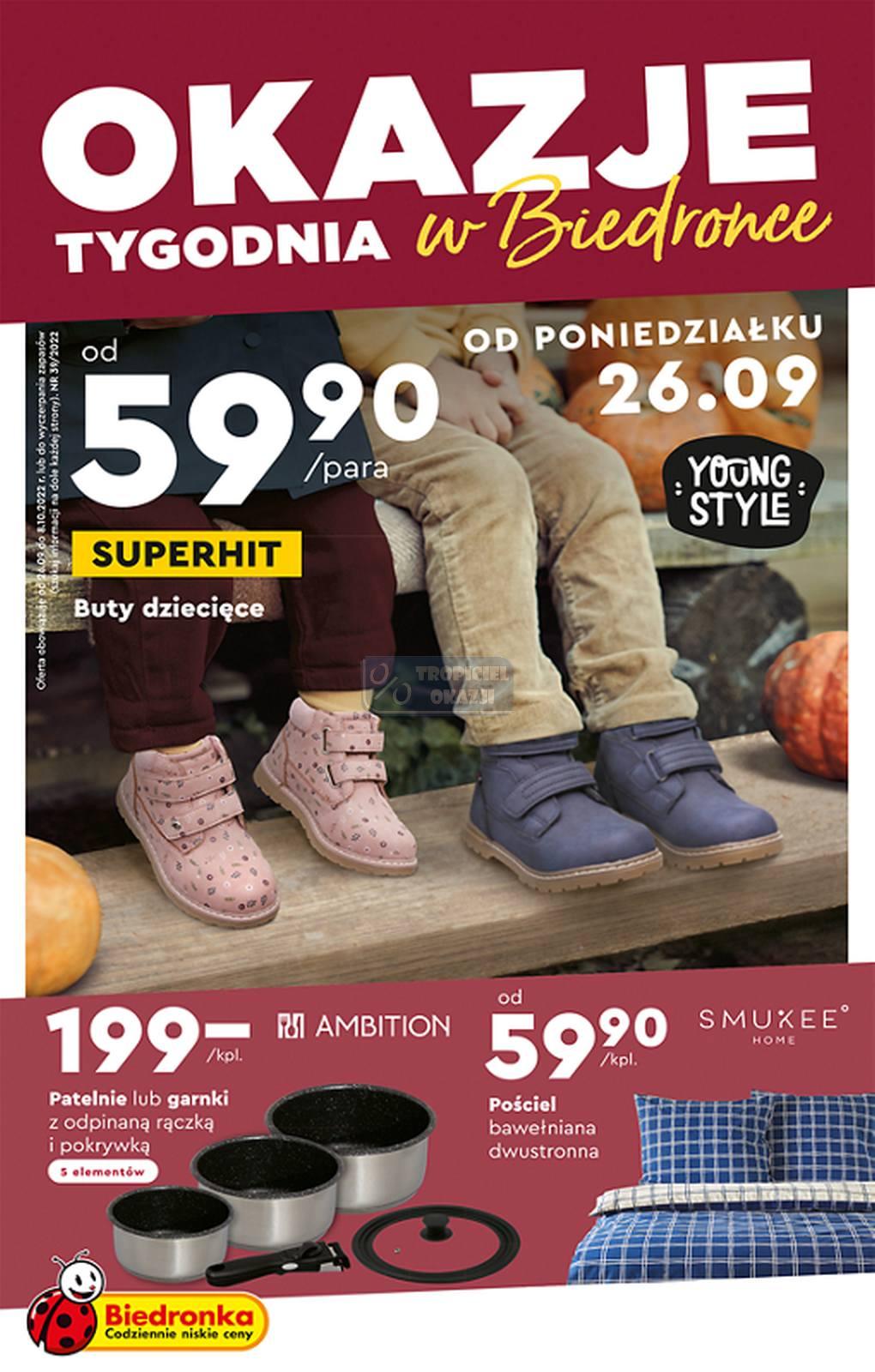 Gazetka promocyjna Biedronka str. 1