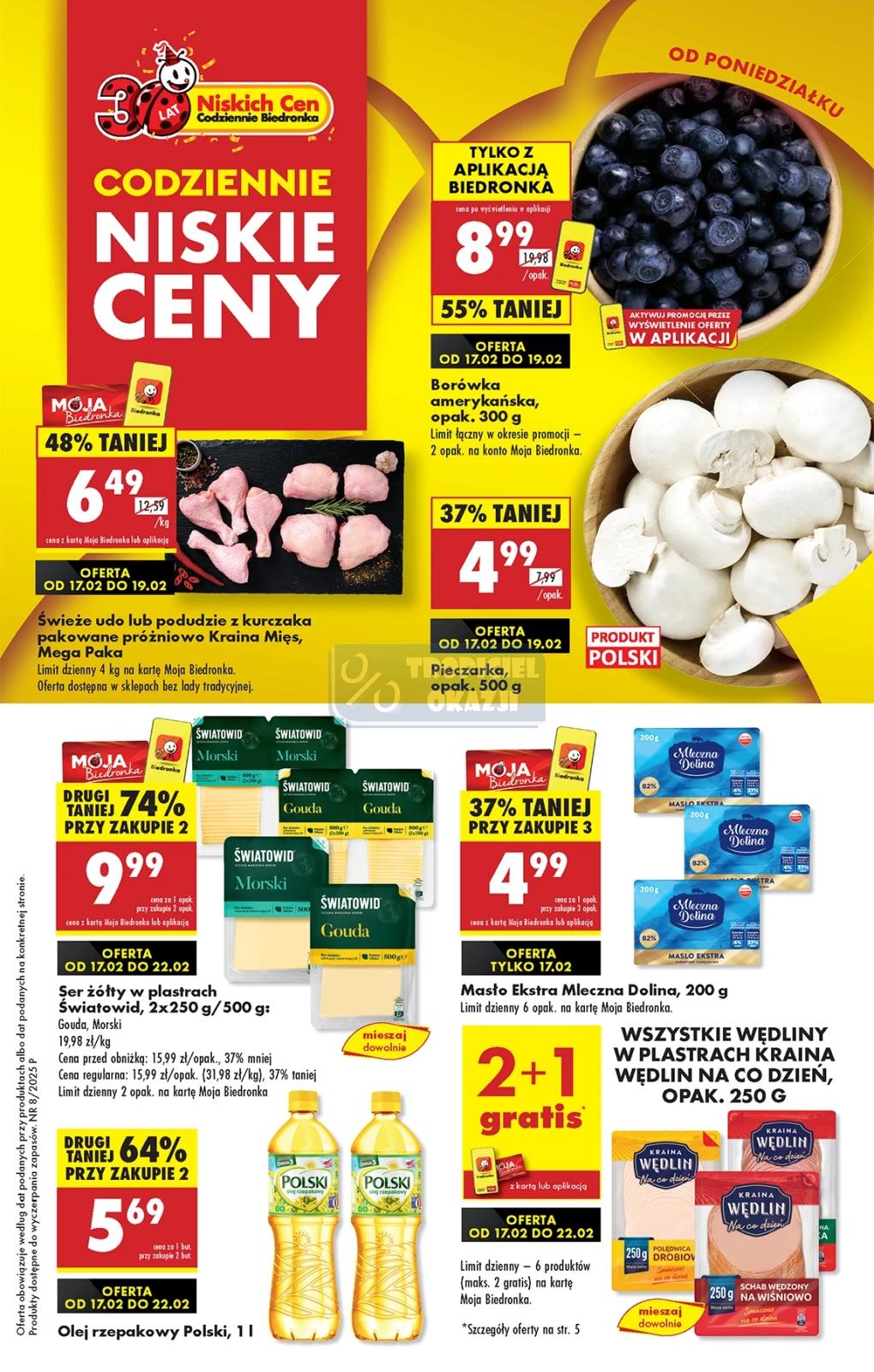 Gazetka promocyjna Biedronka str. 1