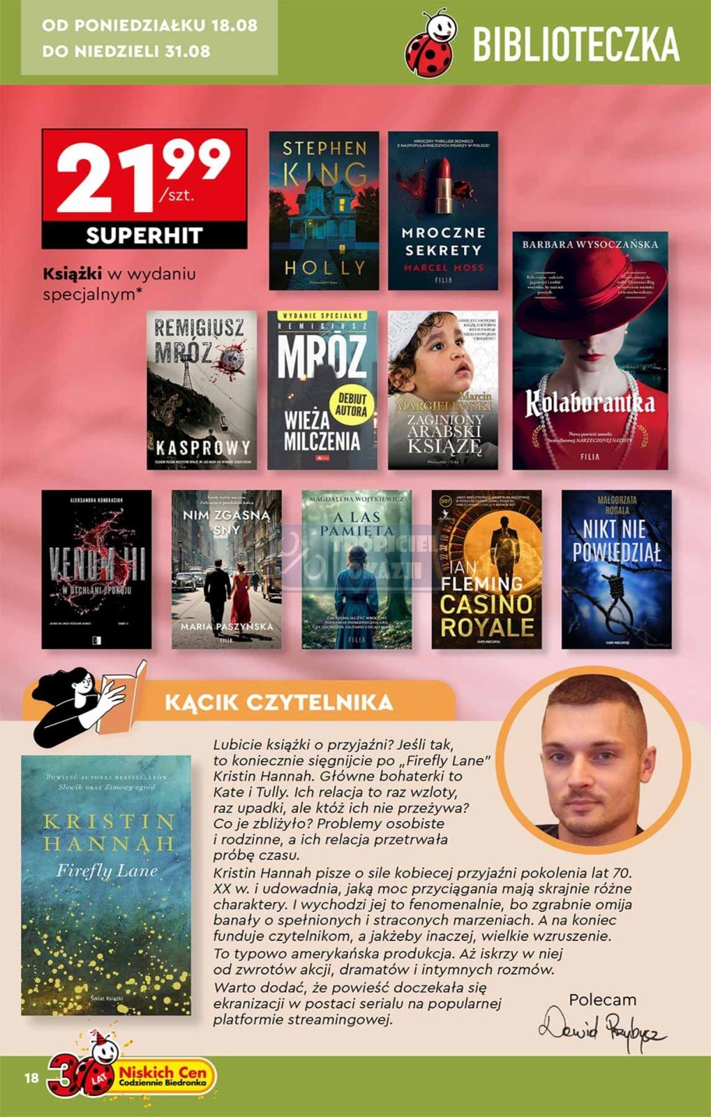 Gazetka promocyjna Biedronka str. 18