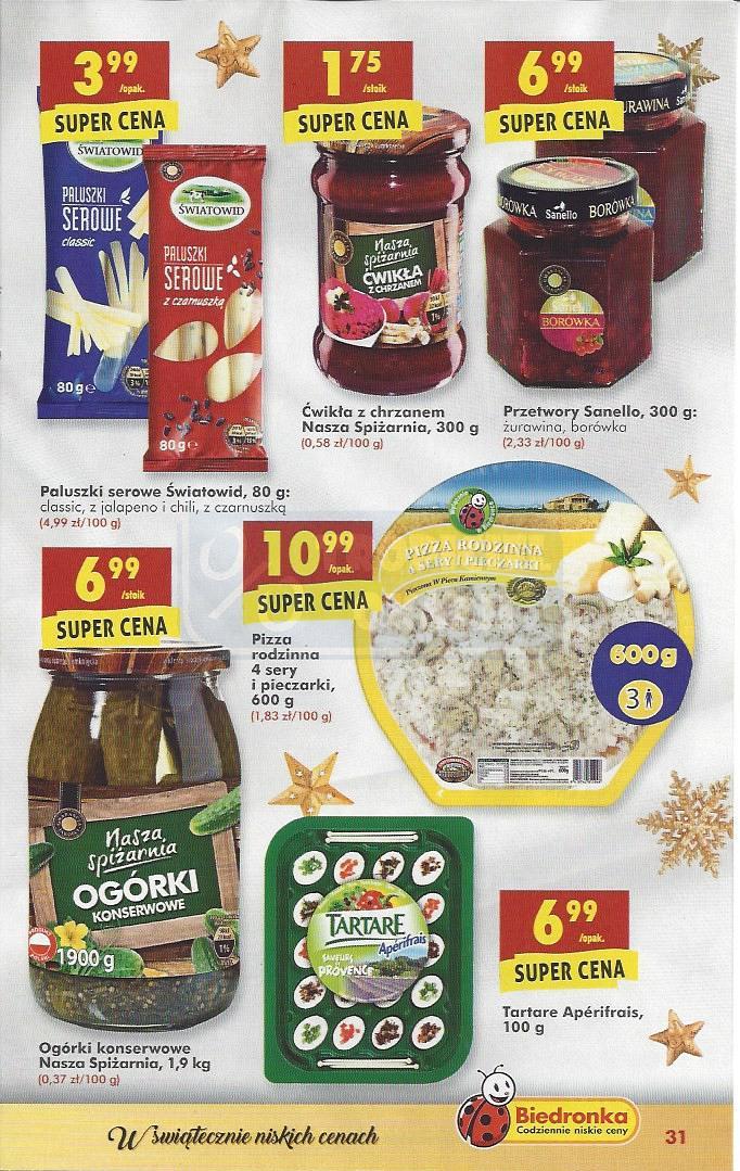 Gazetka promocyjna Biedronka str. 31