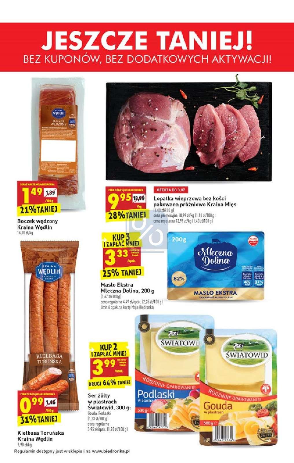 Gazetka promocyjna Biedronka str. 3