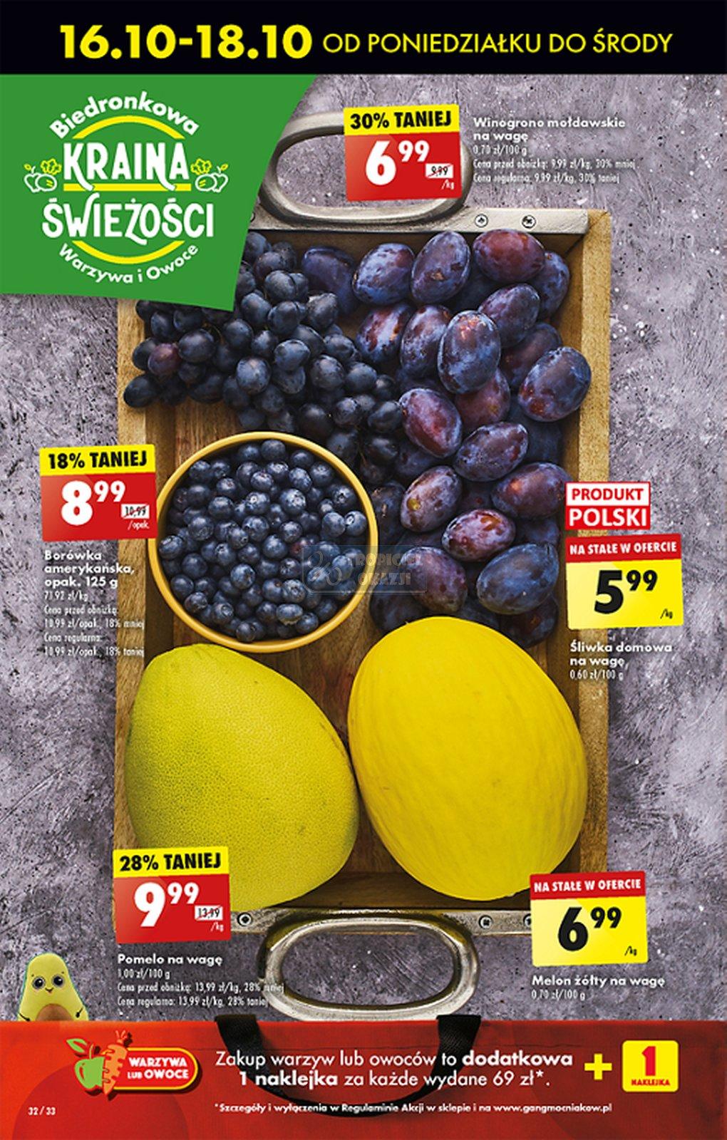 Gazetka promocyjna Biedronka str. 32