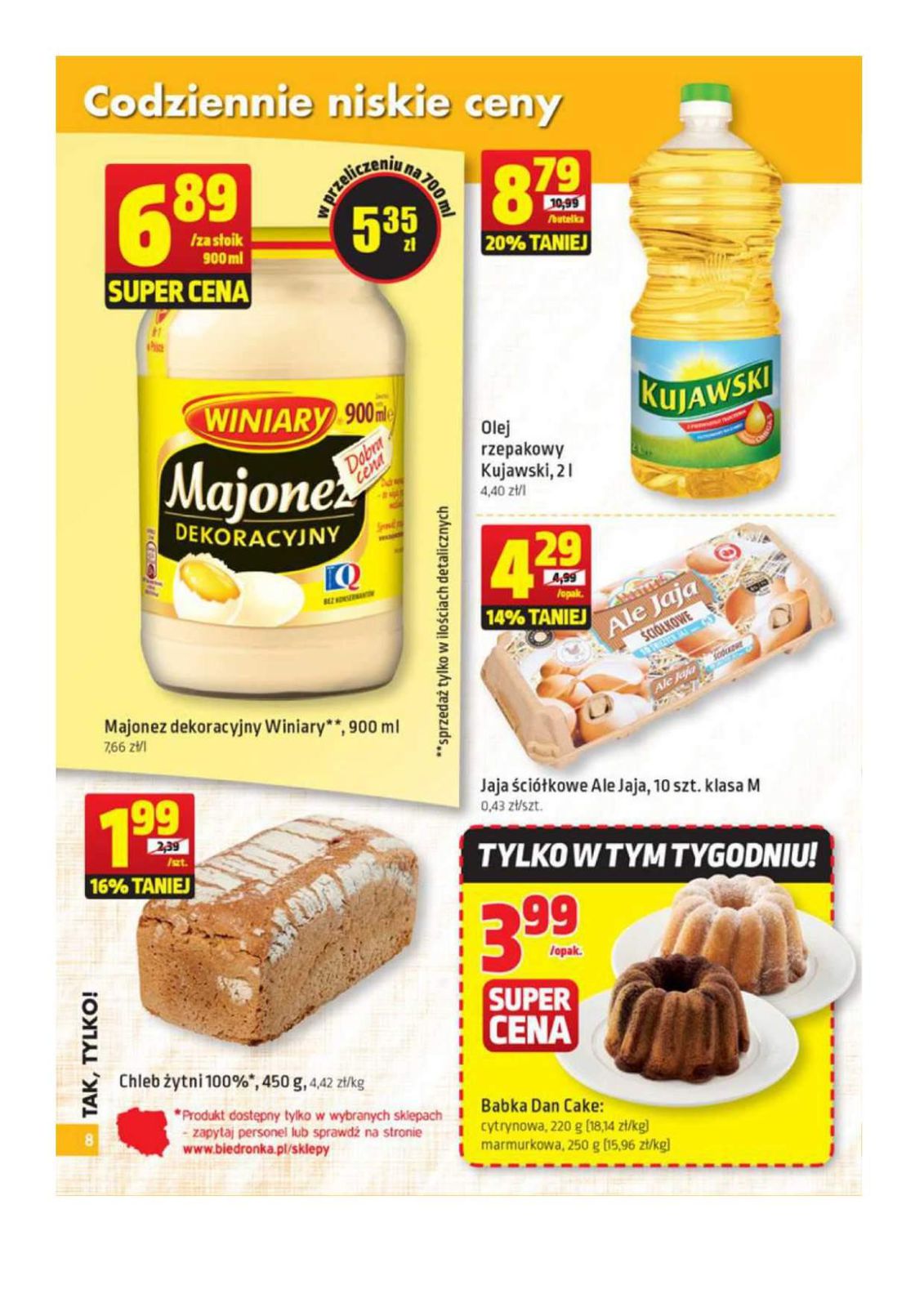 Gazetka promocyjna Biedronka str. 8