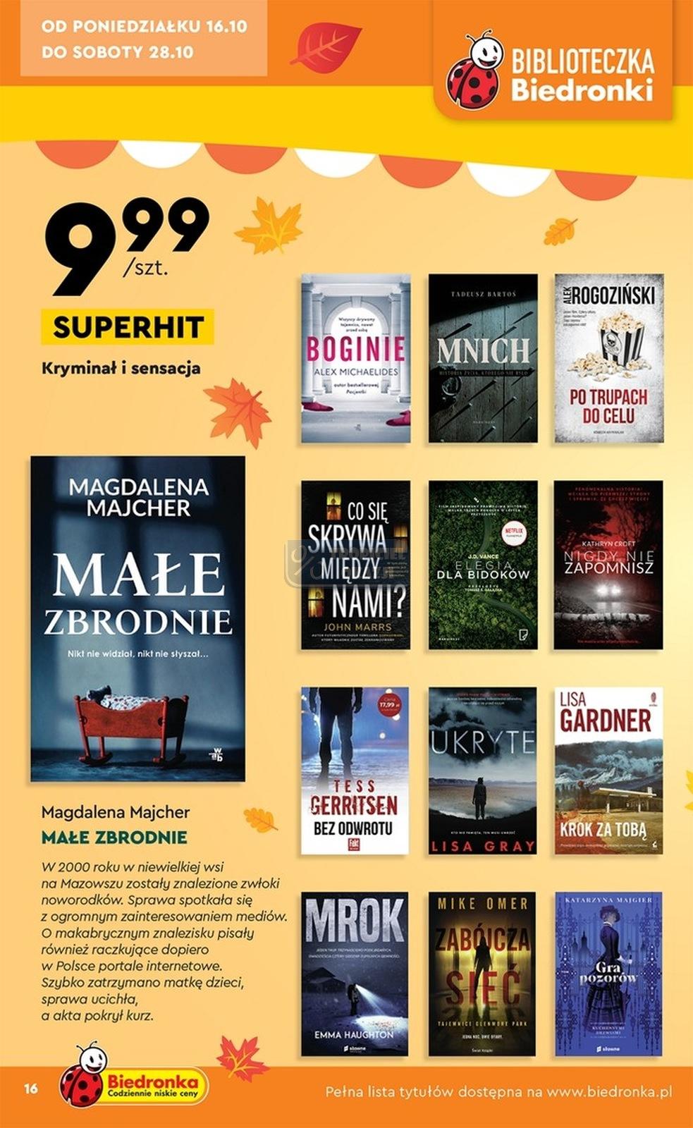 Gazetka promocyjna Biedronka str. 16