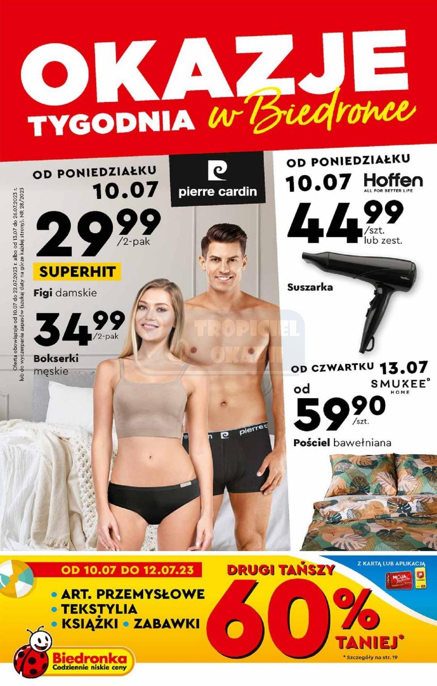 Gazetka promocyjna Biedronka str. 1