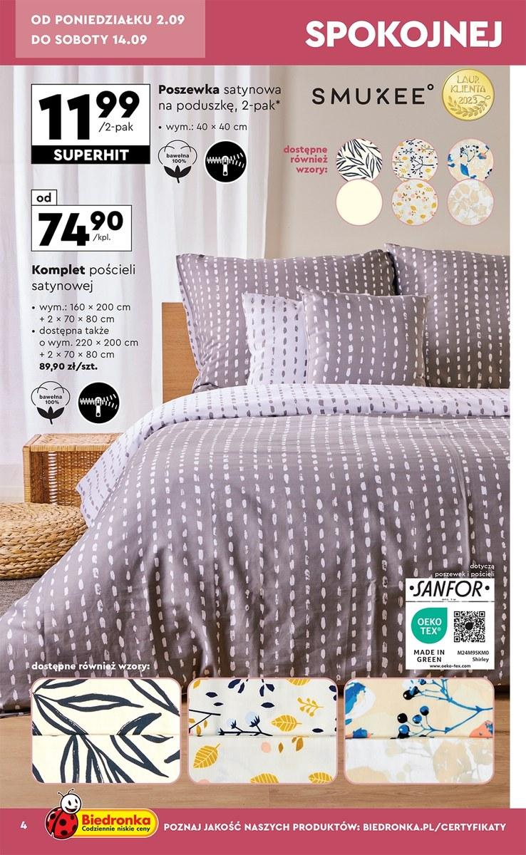 Gazetka promocyjna Biedronka str. 4