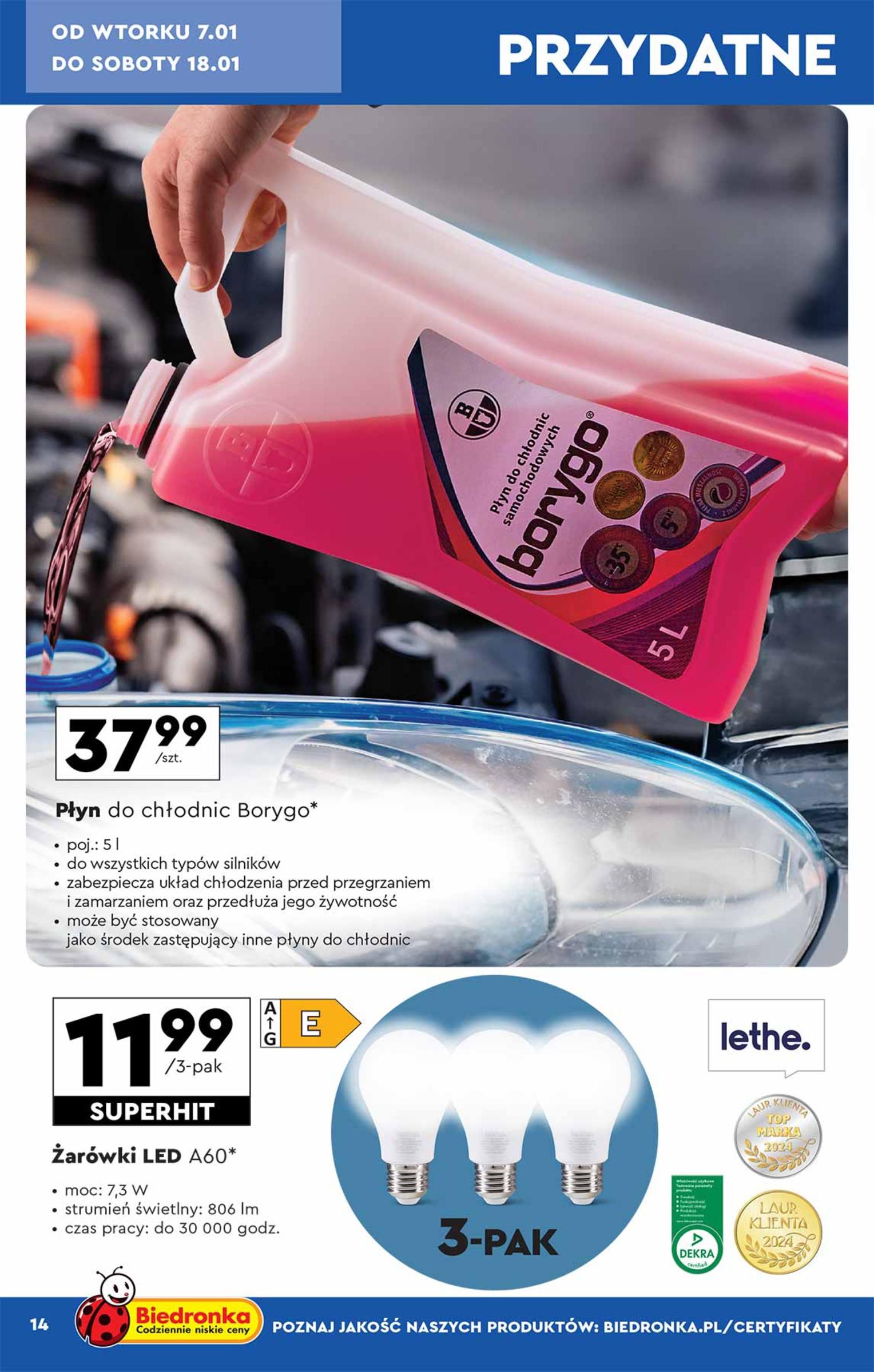 Gazetka promocyjna Biedronka str. 14