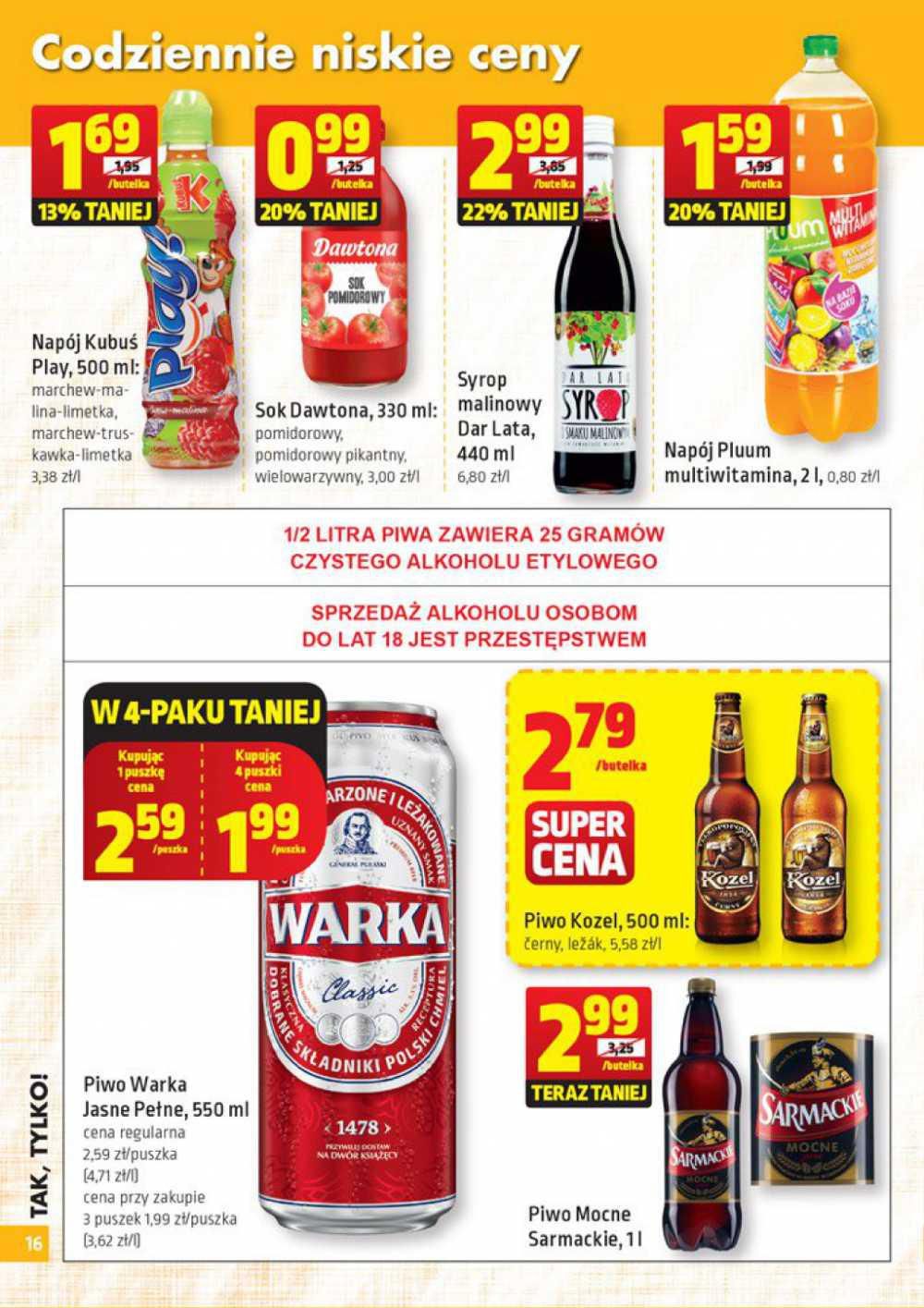 Gazetka promocyjna Biedronka str. 16