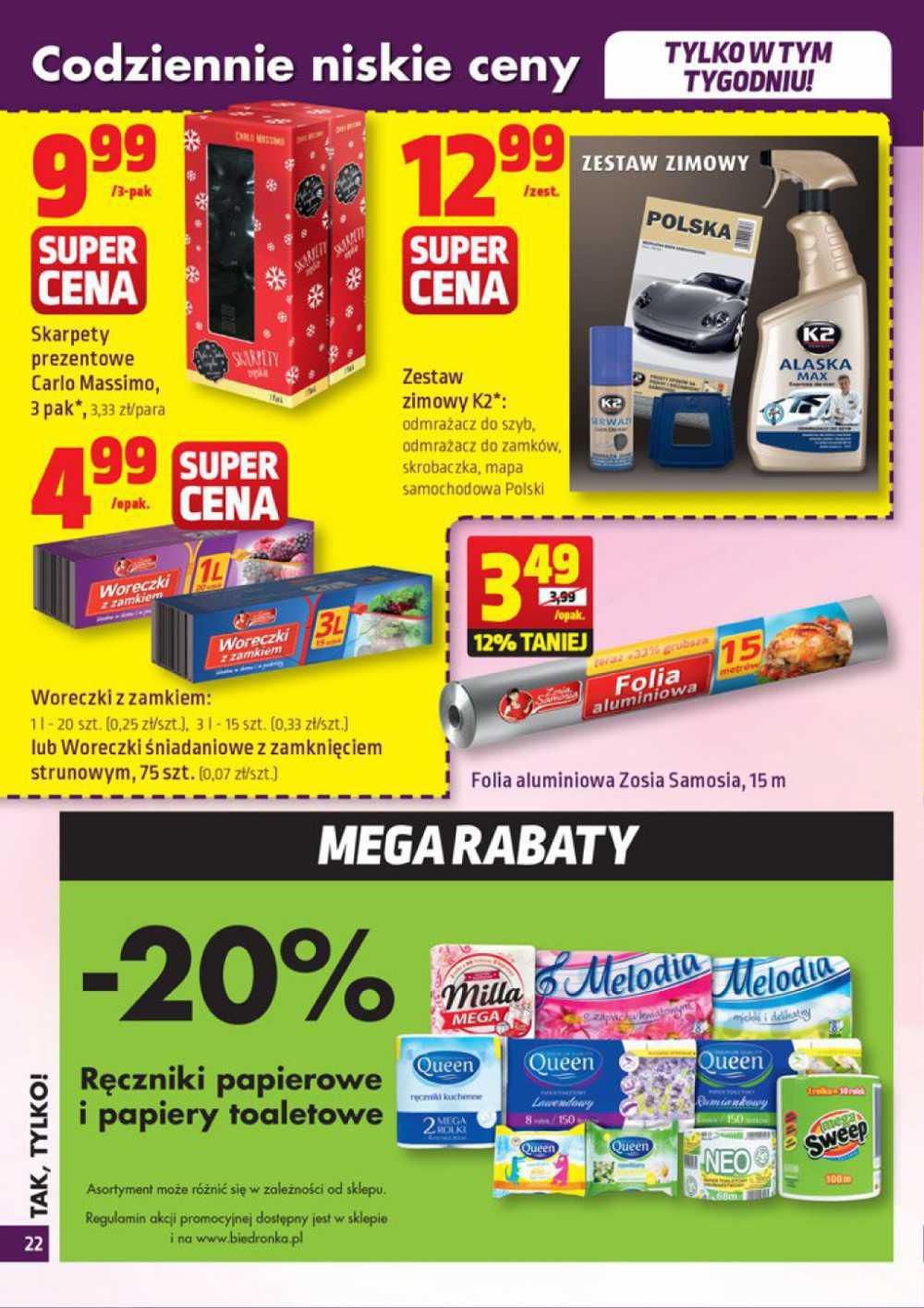 Gazetka promocyjna Biedronka str. 22