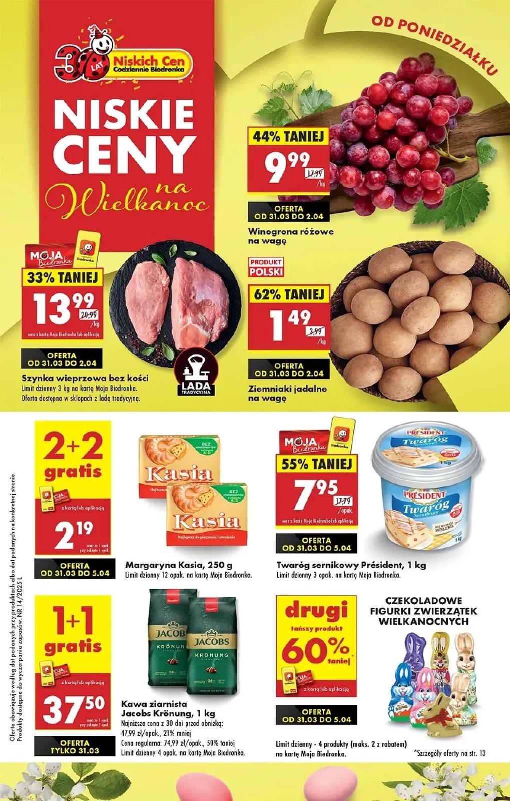 Gazetka promocyjna Biedronka str. 1