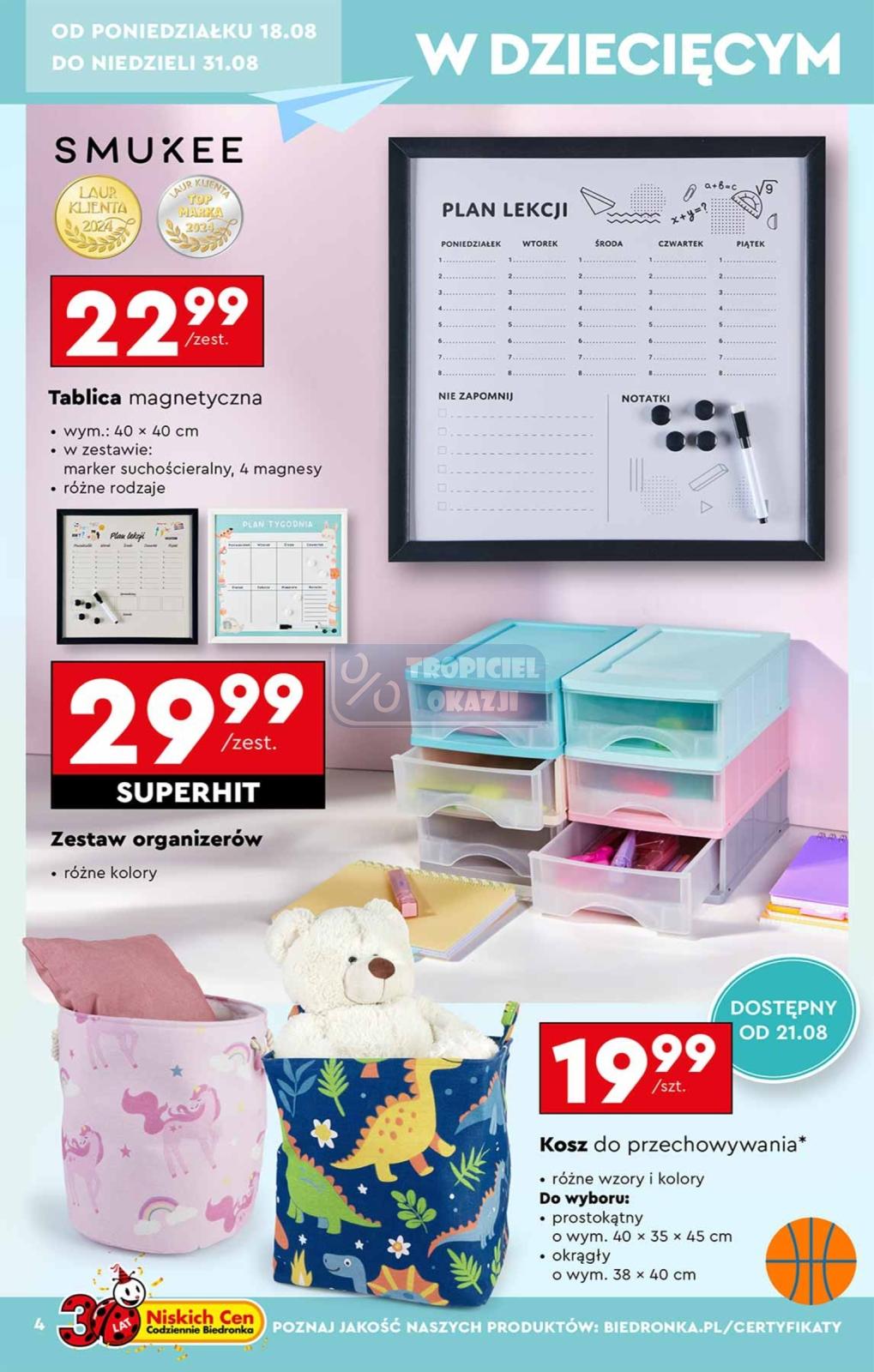 Gazetka promocyjna Biedronka str. 4