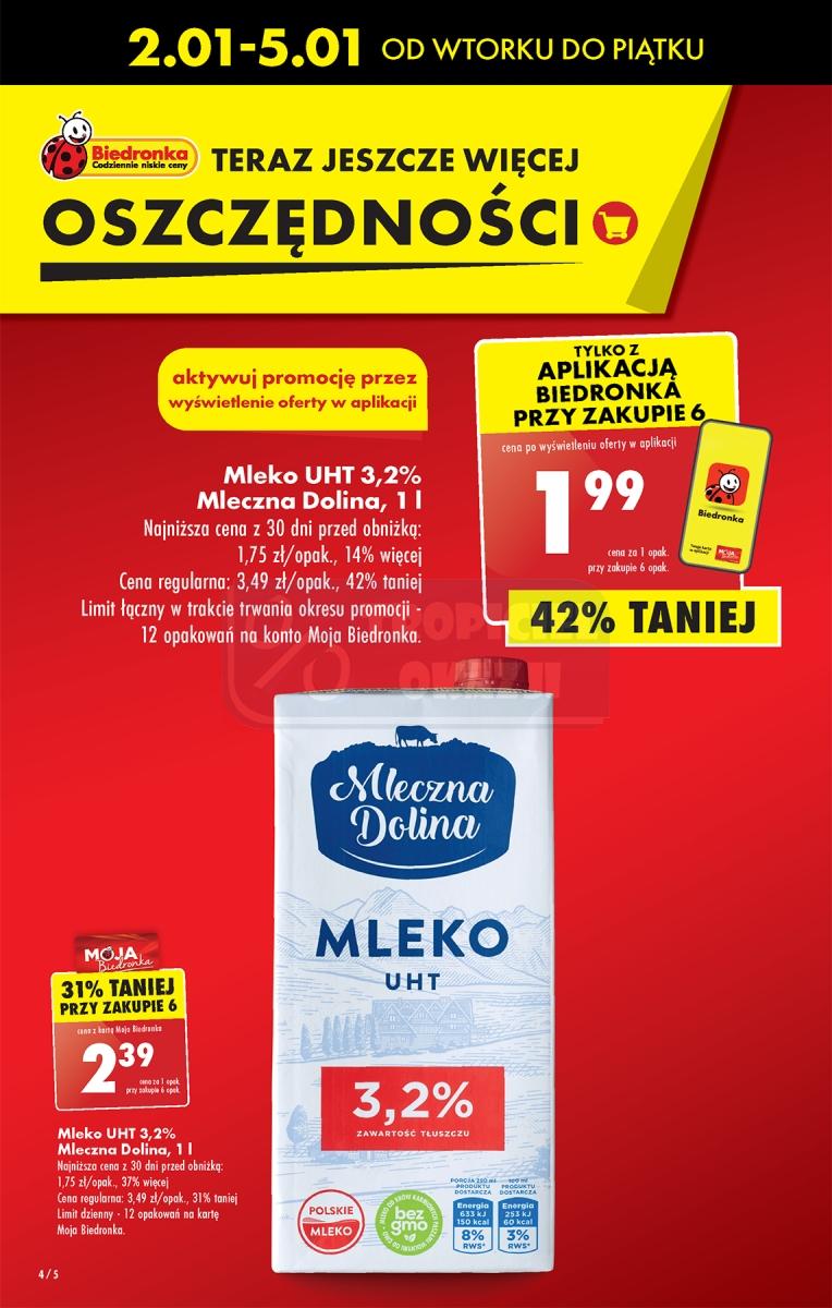 Gazetka promocyjna Biedronka str. 4