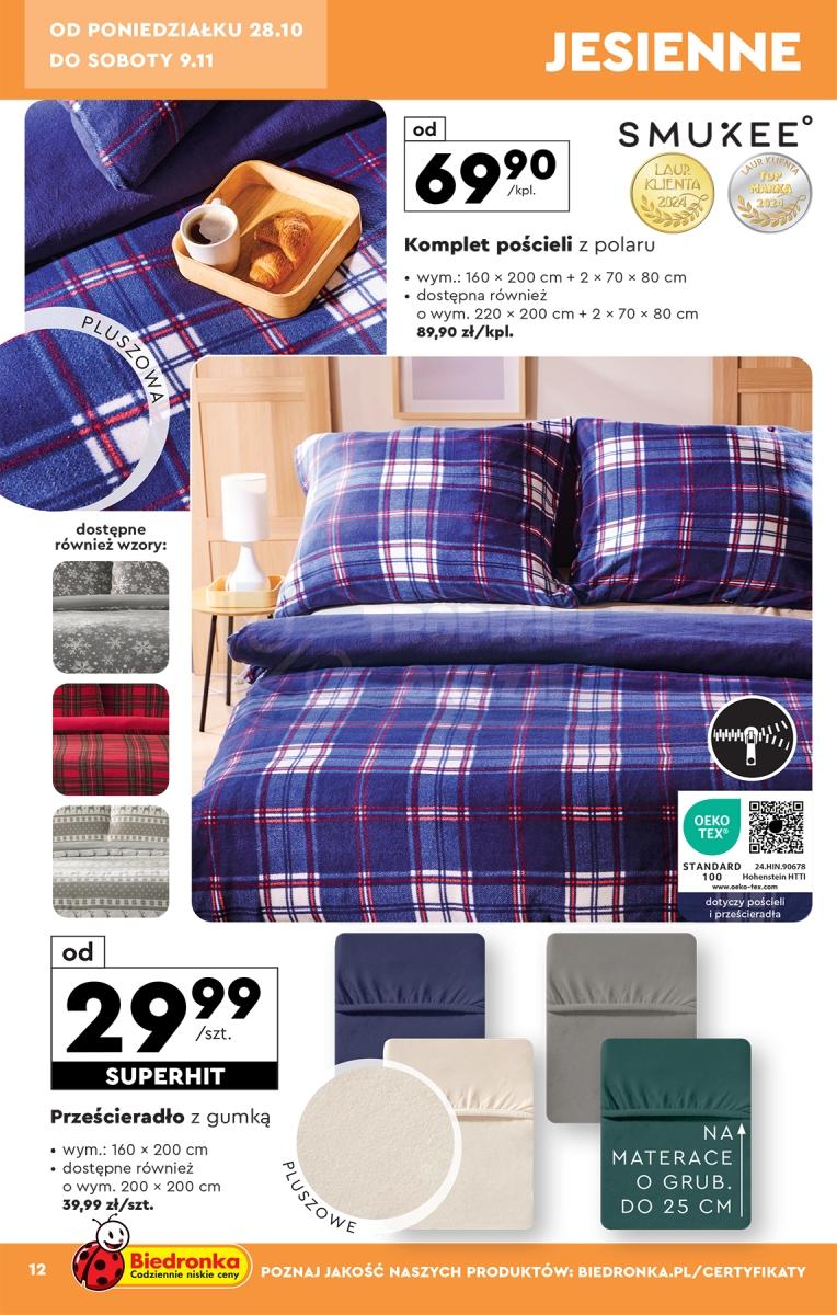 Gazetka promocyjna Biedronka str. 12