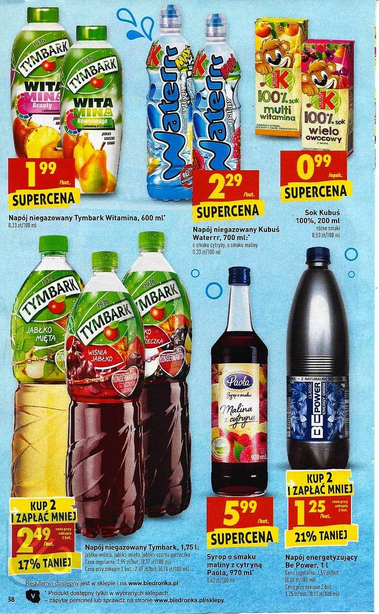 Gazetka promocyjna Biedronka str. 38