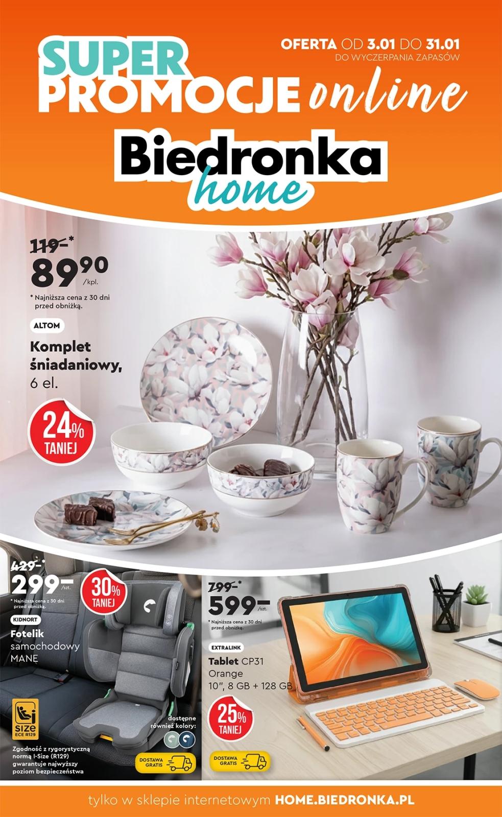 Gazetka promocyjna Biedronka str. 1