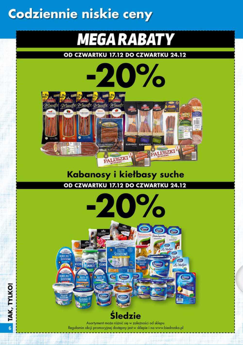 Gazetka promocyjna Biedronka str. 6