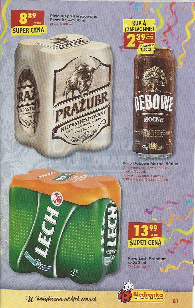 Gazetka promocyjna Biedronka str. 81