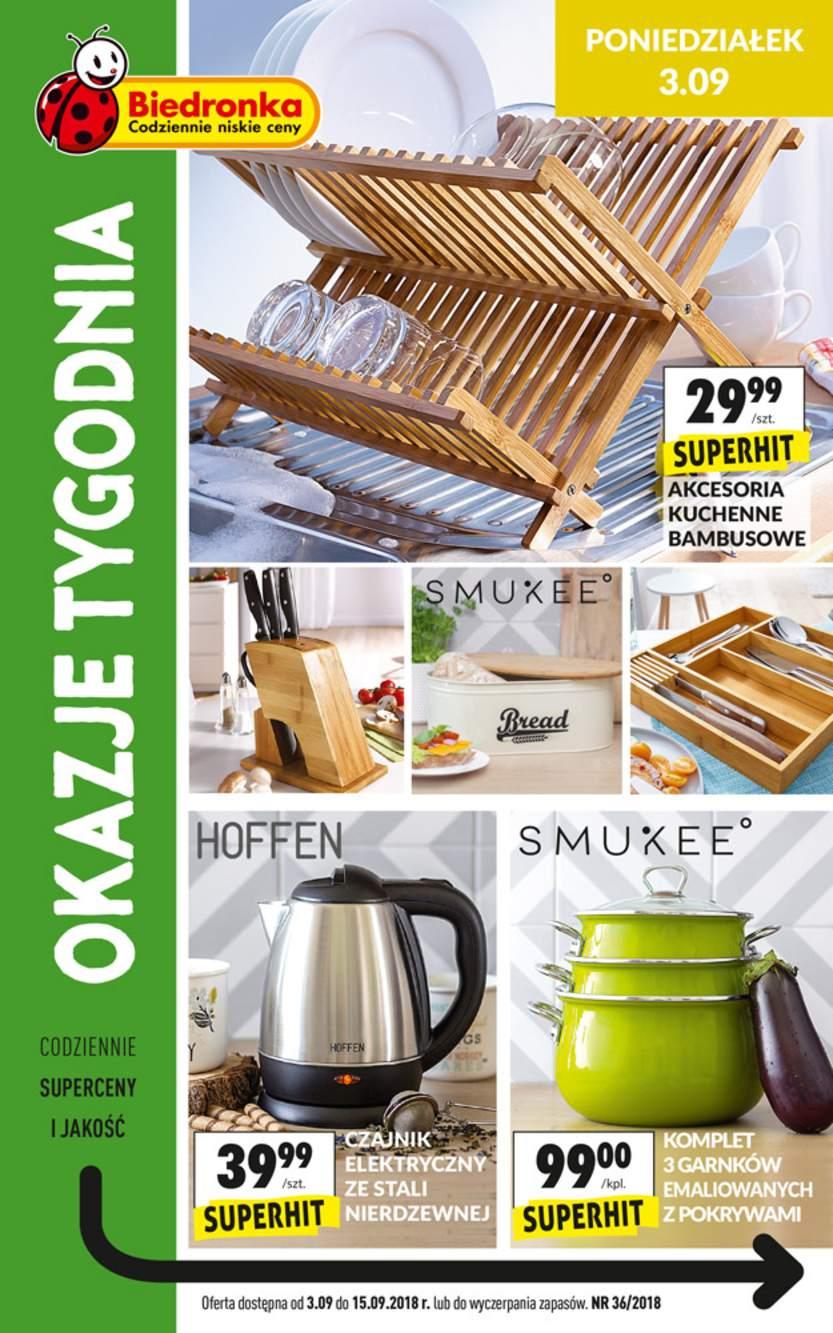 Gazetka promocyjna Biedronka str. 1