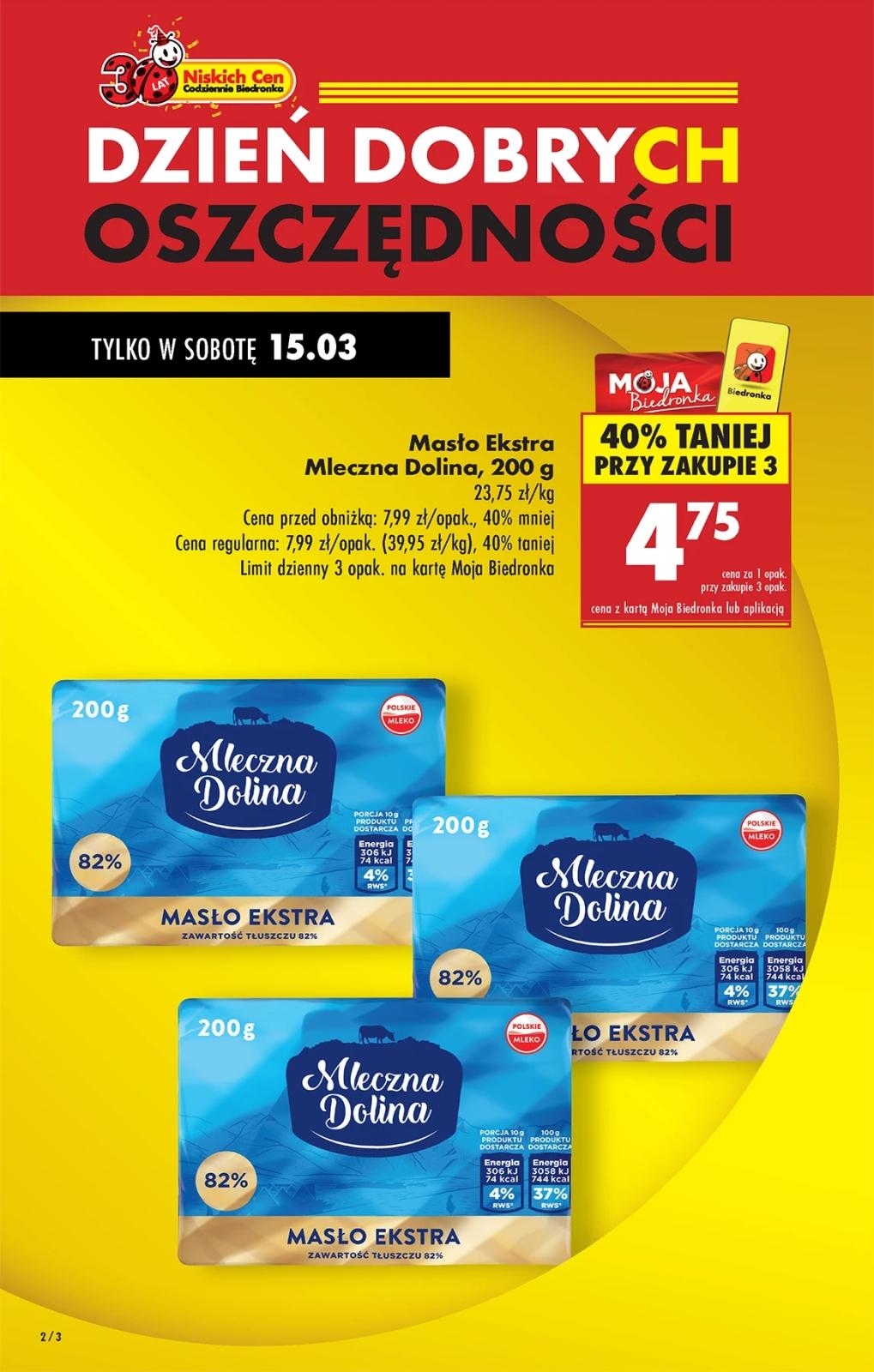 Gazetka promocyjna Biedronka str. 3