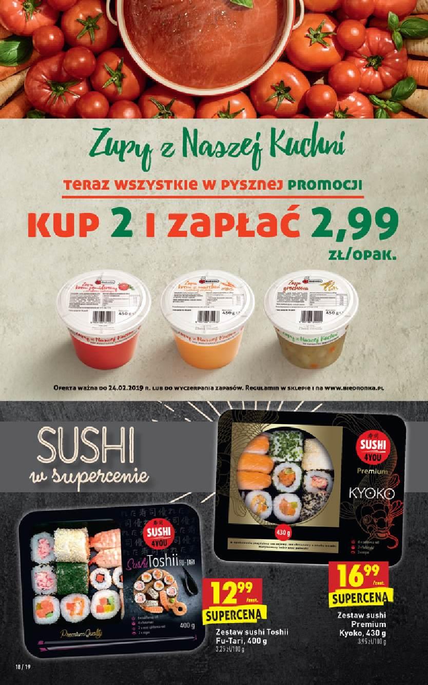Gazetka promocyjna Biedronka str. 18