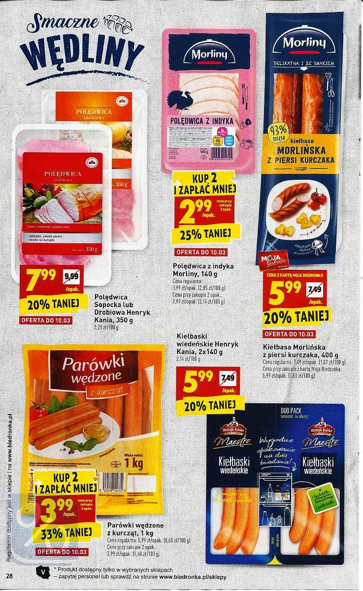 Gazetka promocyjna Biedronka str. 28