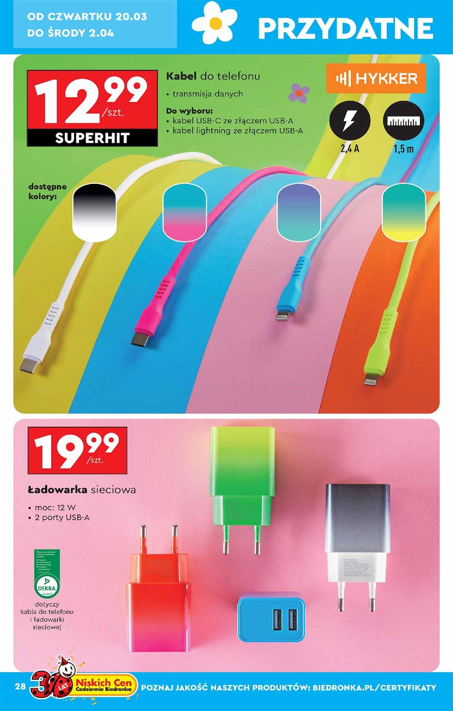 Gazetka promocyjna Biedronka str. 28