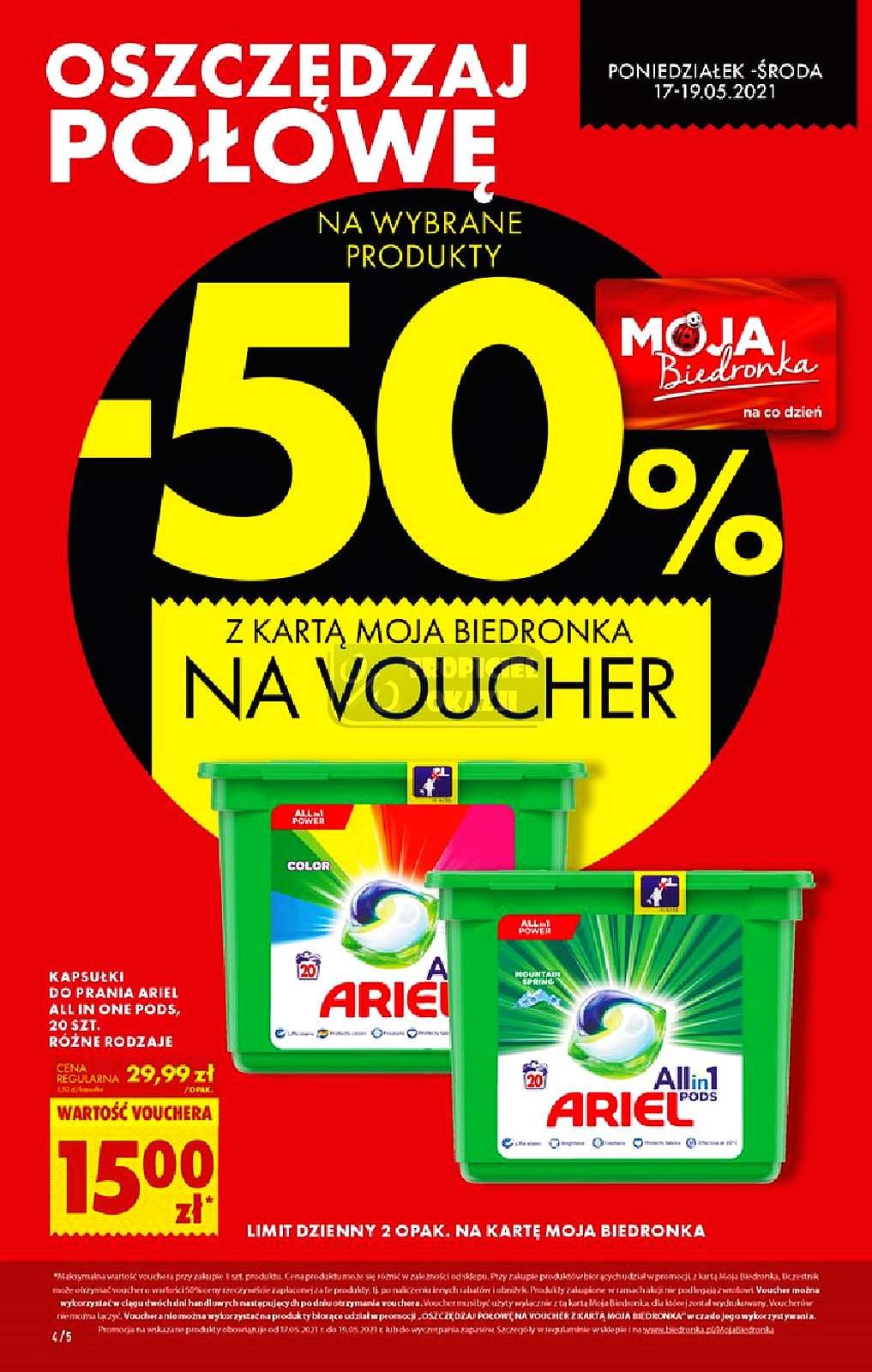 Gazetka promocyjna Biedronka str. 4