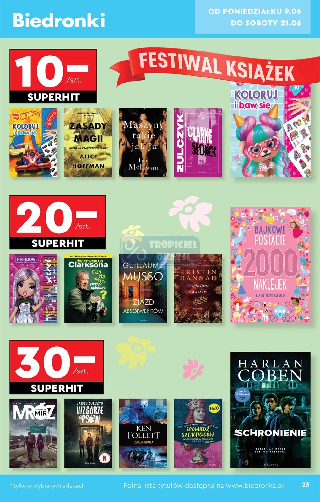 Gazetka promocyjna Biedronka str. 23