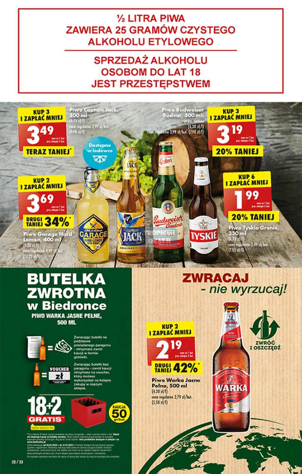 Gazetka promocyjna Biedronka str. 32