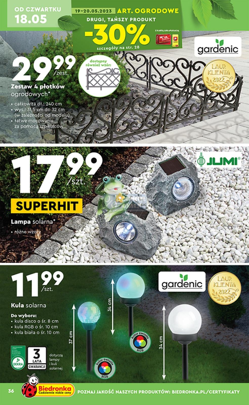 Gazetka promocyjna Biedronka str. 36