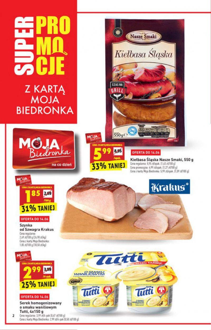 Gazetka promocyjna Biedronka str. 2