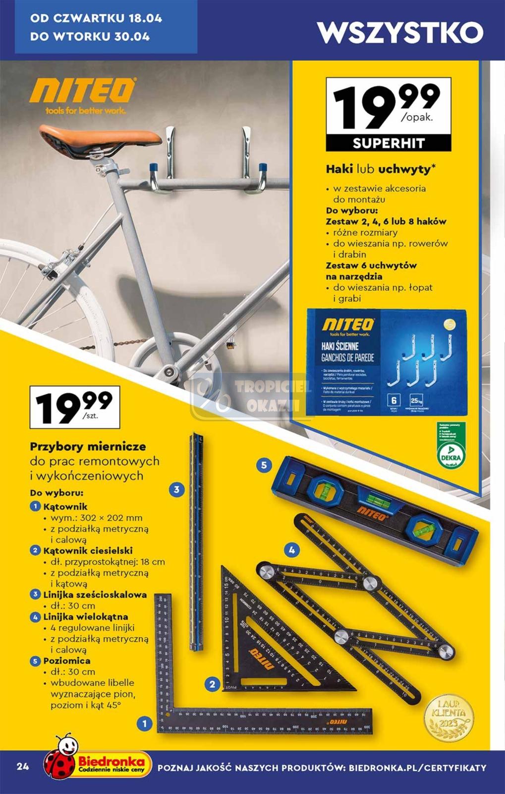 Gazetka promocyjna Biedronka str. 24